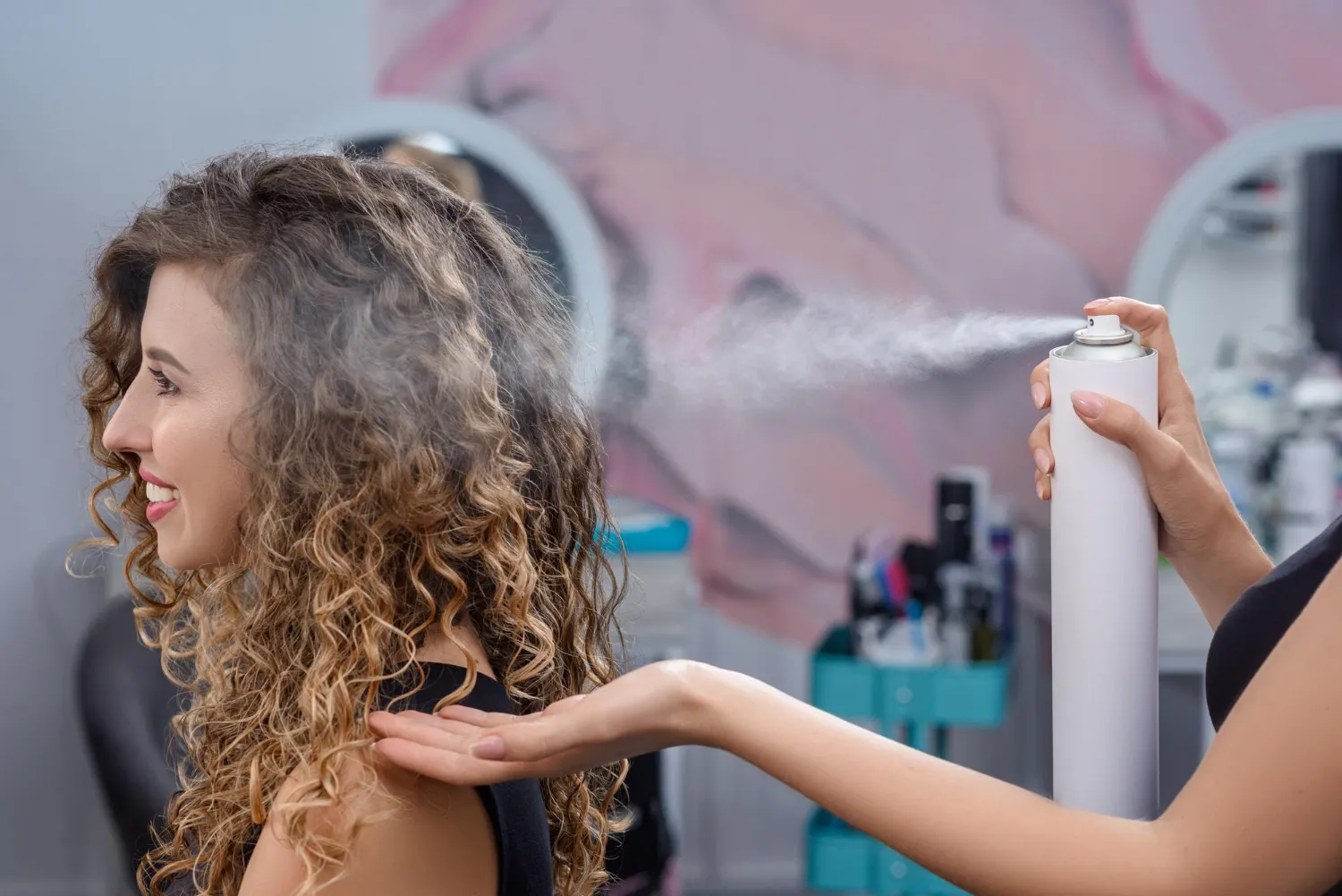 spray bottle for hair