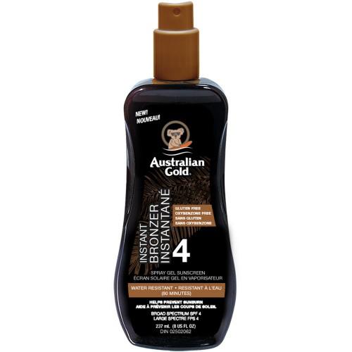 Australian Gold Spray Gel Sunscreen With Bronzer